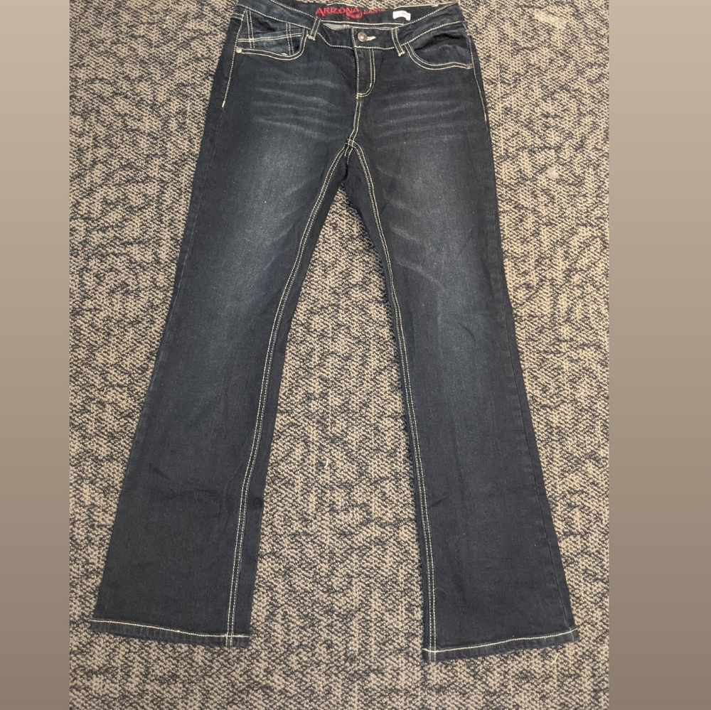 Arizona | Size 16 1/2 Plus | Bootcut Blue Jeans